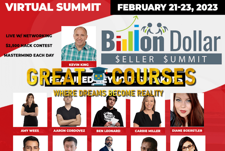 Billion Dollar Seller Summit 7 By Kevin King - Free Download Course Recordings Billion Dollar Seller Summit 7 By Kevin King - Free Download Course Recordings