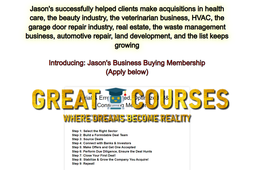Business Buying Membership By Jason Paul Rogers - Free Download