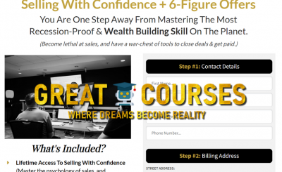 Selling With Confidence + 6-Figure Offers By Josh Forti - Free Download Course