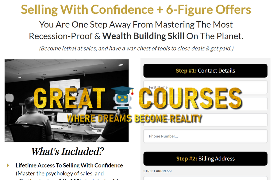 Selling With Confidence + 6-Figure Offers By Josh Forti - Free Download Course Selling With Confidence + 6-Figure Offers By Josh Forti - Free Download Course