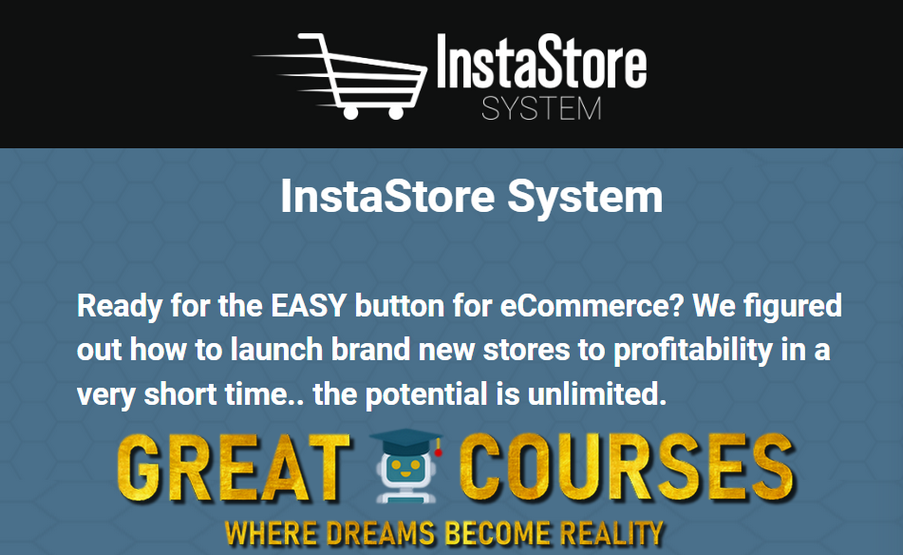 InstaStore System By Nishant Bhardwa & Ricky Mataka - Free Download Course + Software