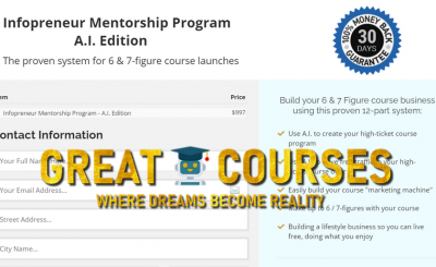 Infopreneur Mentorship Program A.I. Edition By Dave Espino - Free Download