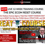 The Epic Ecom Reset Course By Marty Marion - Free Download