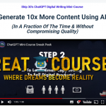 Ship 30's ChatGPT Digital Writing Mini-Course - Free Download Ship 30 For 30