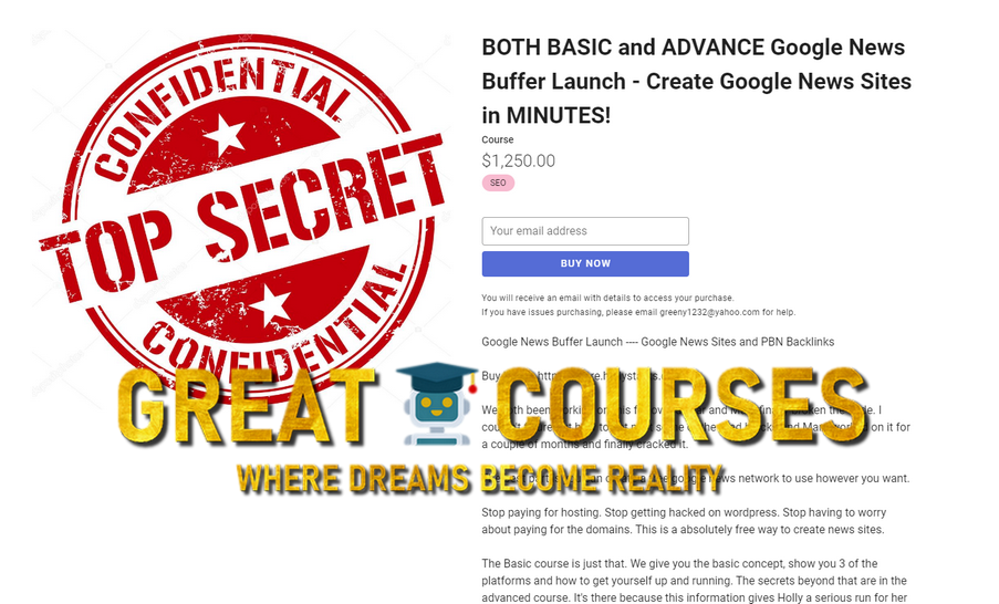 BOTH BASIC And ADVANCE Google News Buffer Launch By Holly Starks - Free Download Course