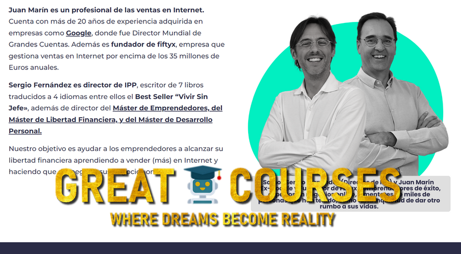 Curso Vende Mas Por Internet De Sergio Fernández & Juan Marín - Descargar Gratis