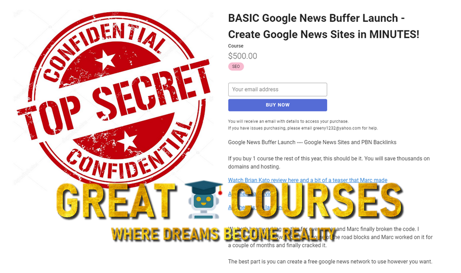 BASIC Google News Buffer Launch By Holly Starks - Free Download Course