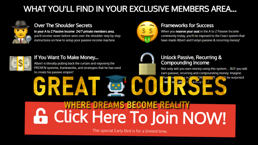 A To Z Passive Income By Albert Fernandez - Free Download Course