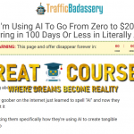 Traffic Badassery Using AI By Robert Stukes – Free Download Course