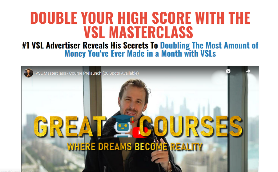 VSL Masterclass By Peter Kell - Free Download