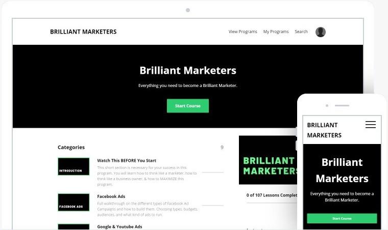 The Brilliant Marketing ECOMMERCE Program