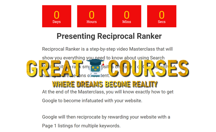 Reciprocal Ranker By Oz - Nano - Free Download Course