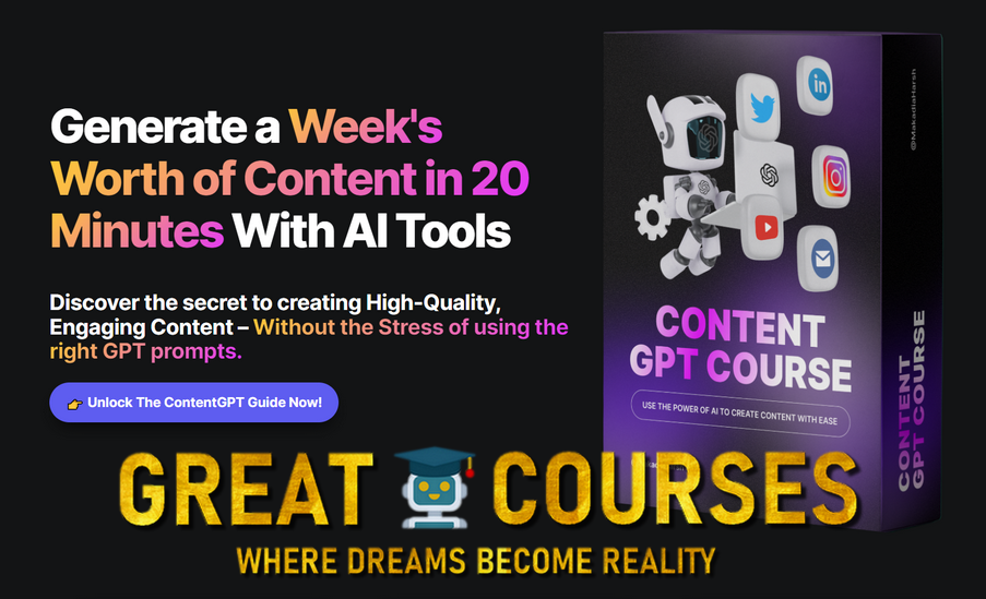 ContentGPT Course By Harsh Makadia – Free Download