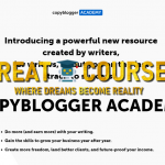 Copyblogger Academy By Tim Stoddart