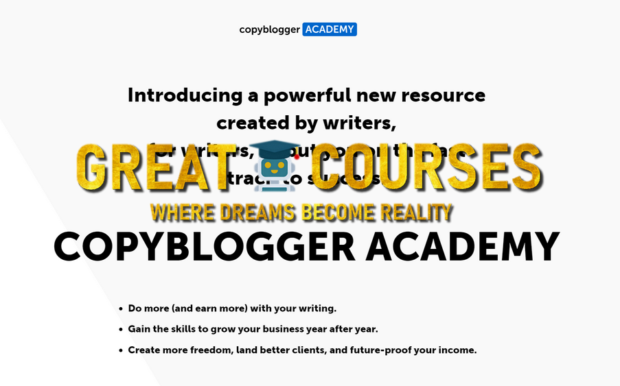 Copyblogger Academy By Tim Stoddart