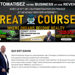 Formation Cash Machine De David Pontoizeau
