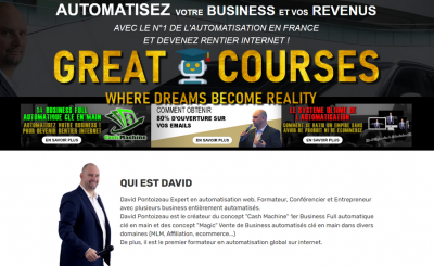 Formation Cash Machine De David Pontoizeau