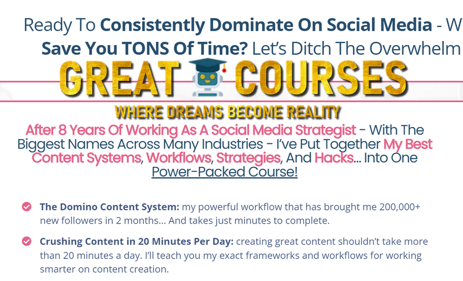 The Content Domination System By Rachel Pedersen