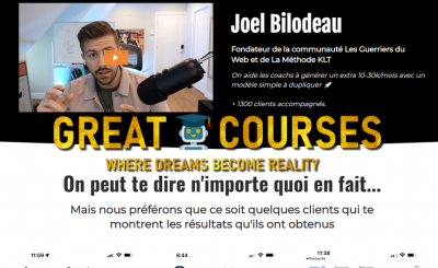 La méthode KLT + Elite CEO De Joel Bilodeau