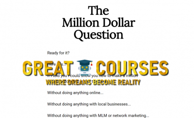 The Million Dollar Question By Duston McGroarty - Free Download