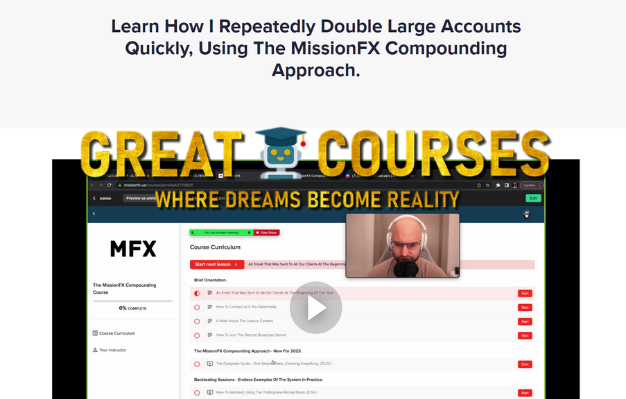 The MissionFX Compounding Course By Nick Shawn