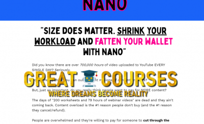 NANO Bootcamp By Ryan Lee