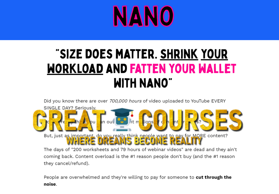 NANO Bootcamp By Ryan Lee