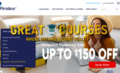 Learn Languages Online By Pimsleur
