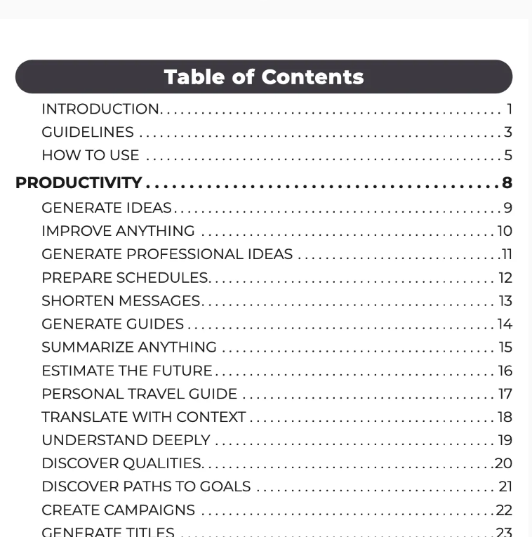 ChatGPT Cheat Sheet By The AI Advantage