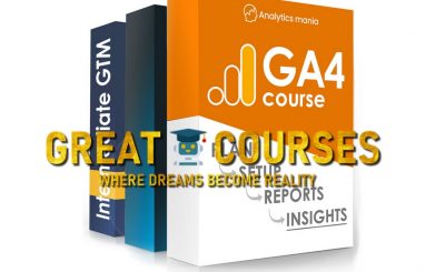 GA4 Course + Two Google Tag Manager Courses