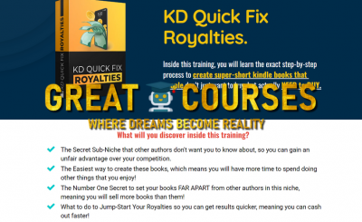 KD Quick Fix Royalties By Andreas Quintana