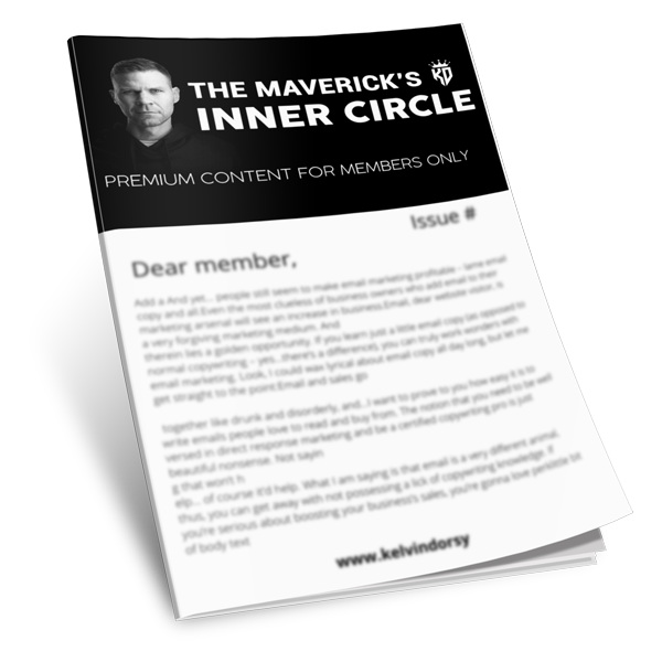 The Maverick's Inner Circle By Kelvin Dorsey