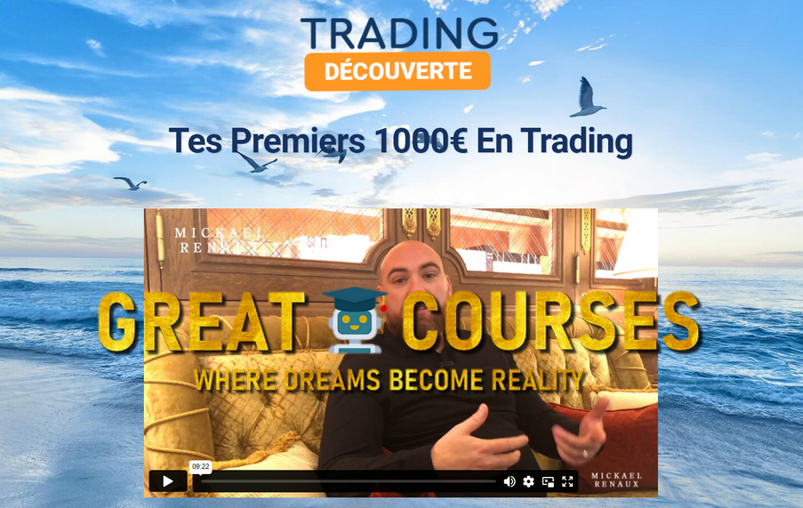 Formation Trading Découverte De Mickael Renaux