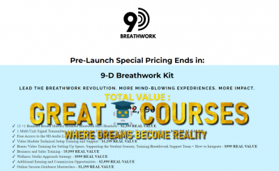 Breath Masters 9-D Breathwork Kit By Brian Kelly
