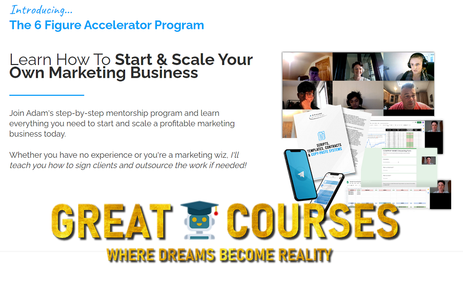 The 6 Figure Accelerator Program 2.0 By Adam Walsh – Free Download Course