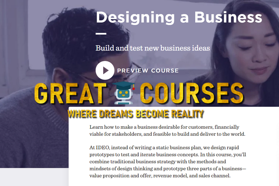 Designing A Business By Ideou – Free Download Course