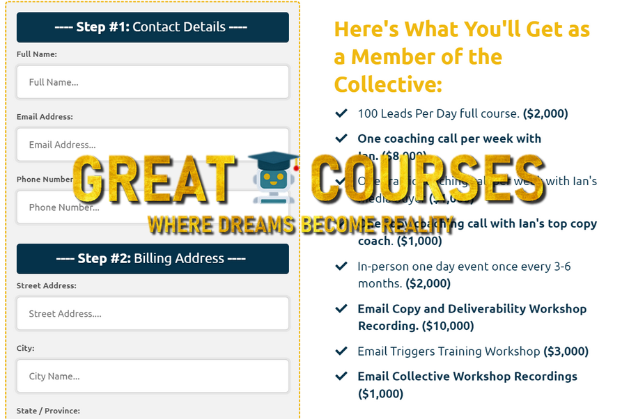 The Collective By Ian Stanley – Free Download Course + Weekly Coaching