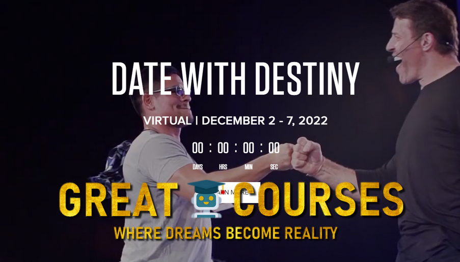 Date With Destiny Virtual By Tony Robbins – Free Download Live Course