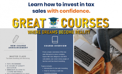 NTLA University – Tax Sale Investing & Servicing - Free Download Course By Brad Westover
