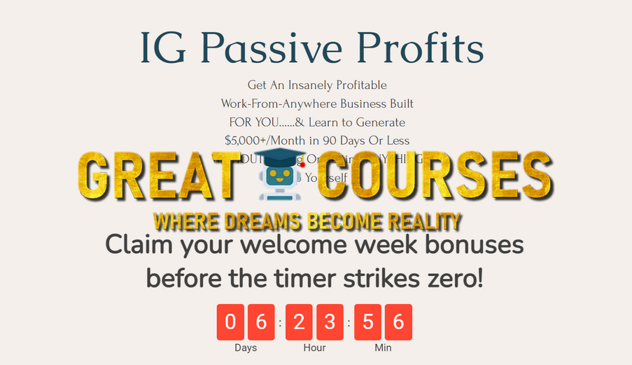 IG Passive Profits By JoAnna Sagrero - Free Download Course