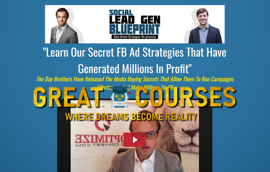 Social Lead Gen Blueprint By Peter & Tayler Day