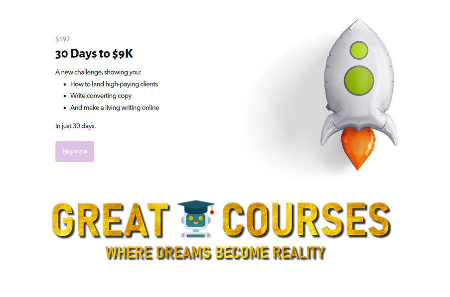 30 Days To $9K By Rob Allen - Free Download Course - Robert Allen