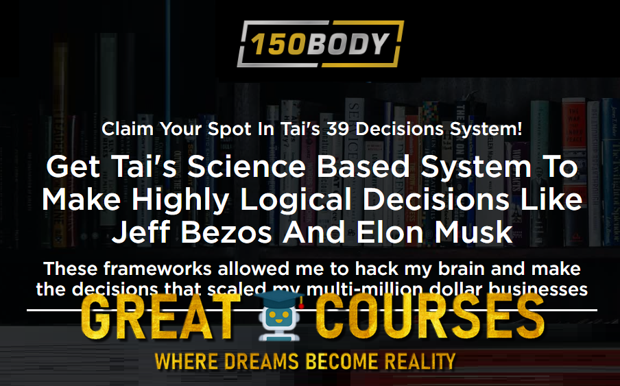 39 Decisions System By Tai Lopez - Free Download Course