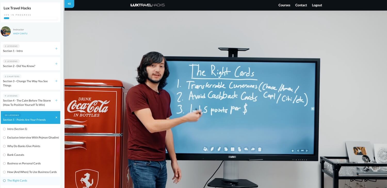 Lux Travel Hacks By Andy Cantu - Free Download Course