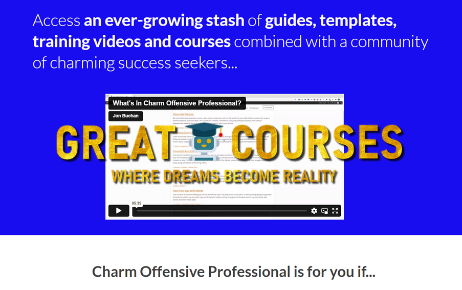 Charm Offensive Professional Subscription - Free Download All Courses & Templates