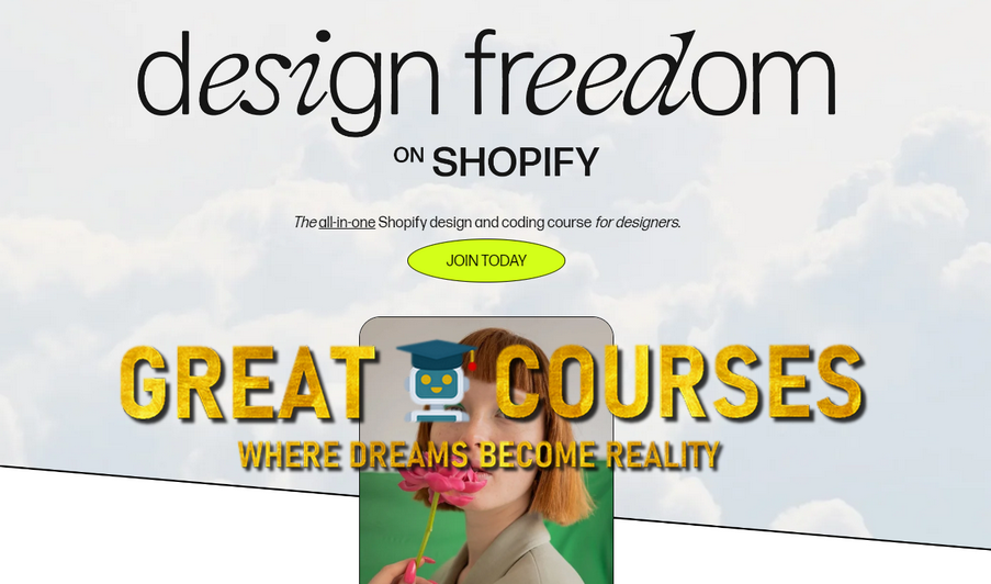 Design Freedom On Shopify - Luna Templates - Free Download Course