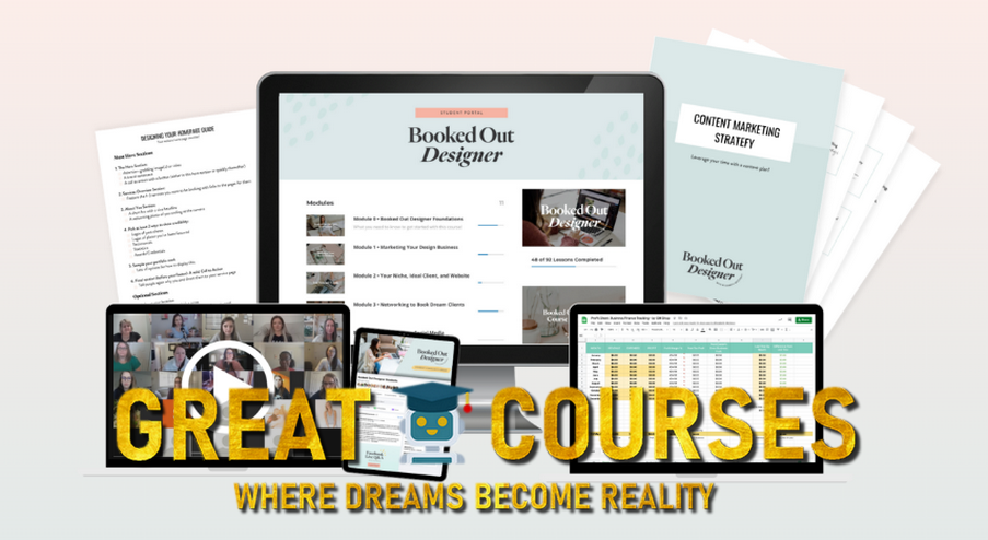 Booked Out Designer By Elizabeth McCravy – Free Download Course