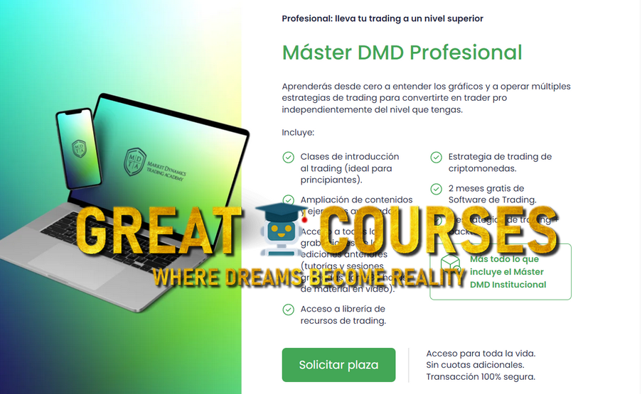 Máster De Trading Profesional DMD - Descargar Curso Gratis MDT Academy