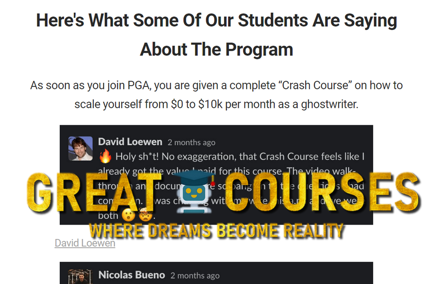 Premium Ghostwriting Academy - Free Download Course Nicolas Cole