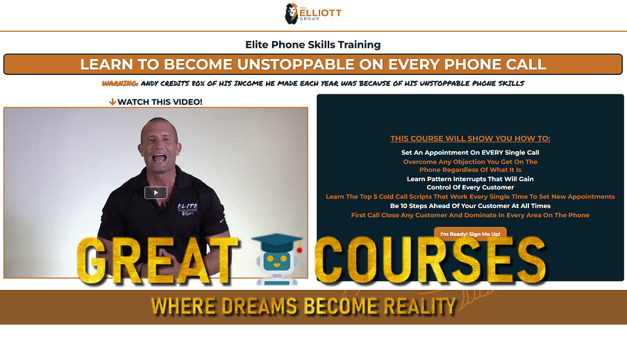 Master Phone Training By Andy Elliott - Free Download Course